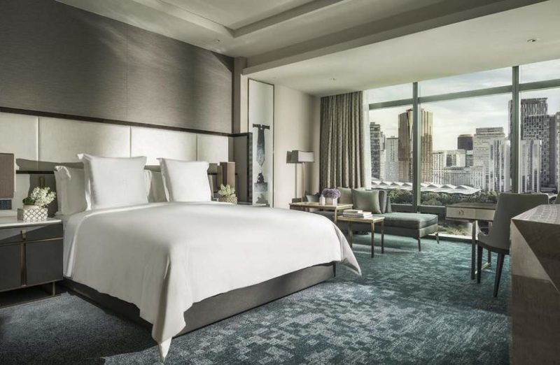 Chambre de l'hôtel Four Seasons Kuala Lumpur - Malaisie | Au Tigre Vanillé