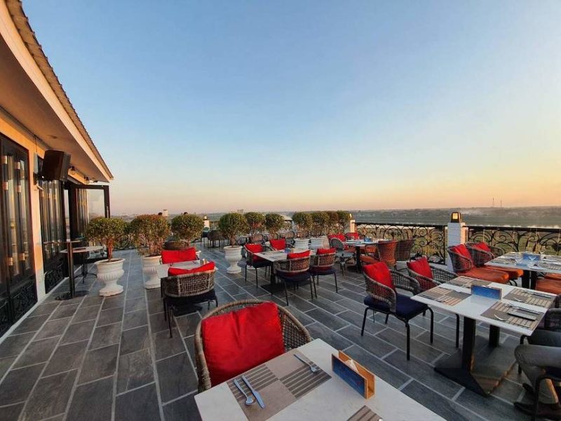 Rooftop de l'hôtel Laseine à Vientiane - Laos | Au Tigre Vanillé