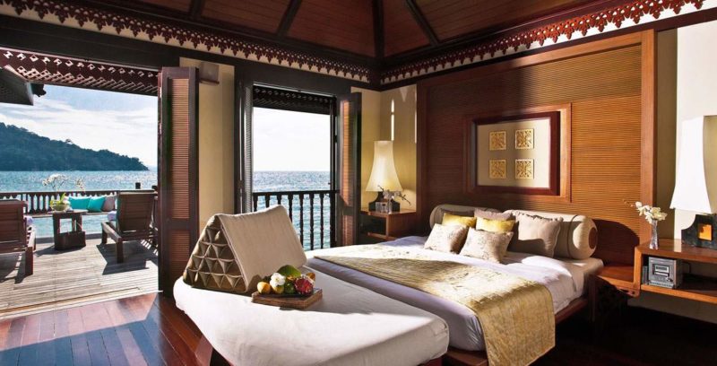 Chambre de l'hôtel Pangkor Laut Resort - Malaisie | Au Tigre Vanillé