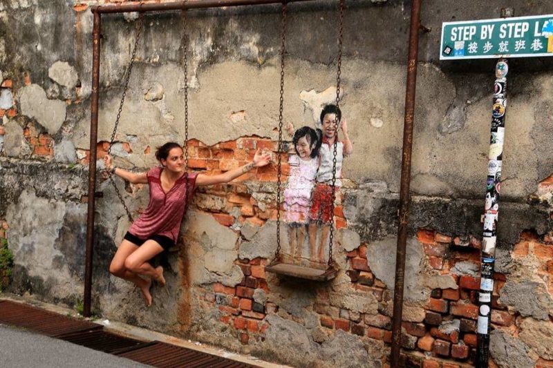 penang-georgetown-street-art Promenade à George Town - Malaisie | Au Tigre Vanillé