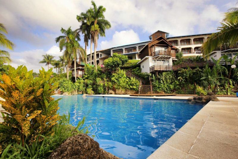 Piscine de la Villa Caribe à Livingston - Guatemala | Au Tigre Vanillé