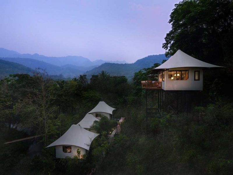 Tentes de l'hôtel Rosewood à Luang Prabang - Laos | Au Tigre Vanillé