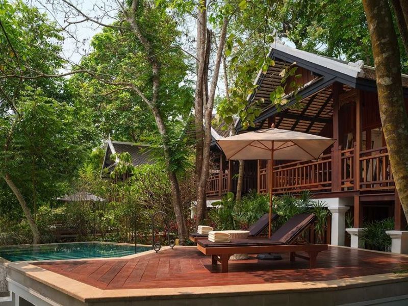 Villa privée de l'hôtel Rosewood à Luang Prabang - Laos | Au Tigre Vanillé