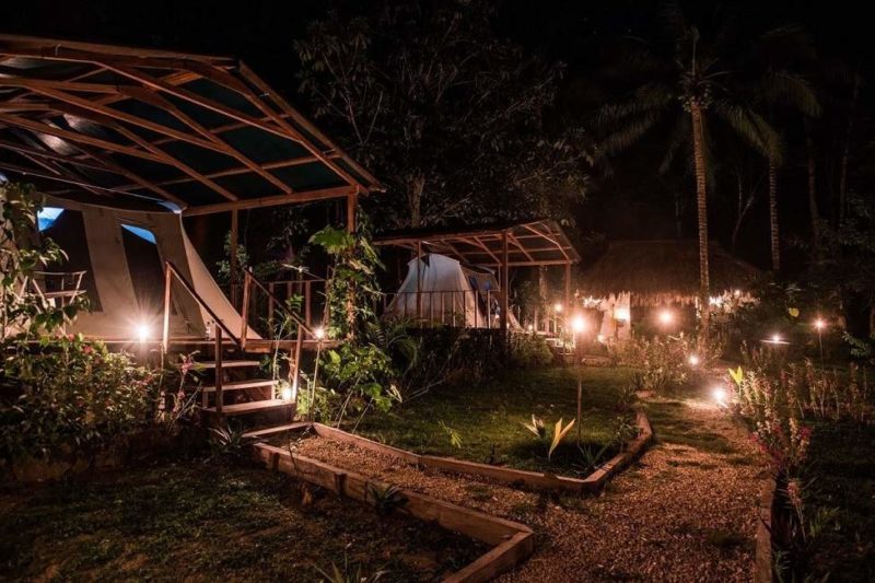 Nuit au campement de Uaxactun - Guatemala | Au Tigre Vanillé