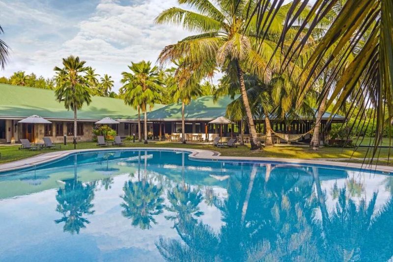 Piscine de Alphonse Island Lodge - Seychelles | Au Tigre Vanillé