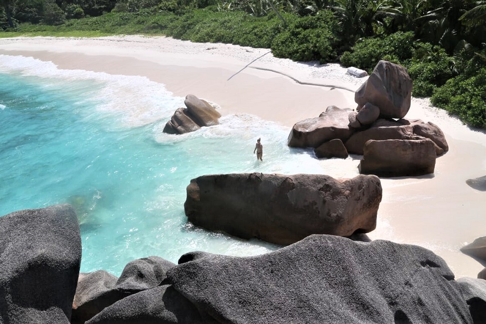 Plage de La Digue - Seychelles | Au Tigre Vanillé