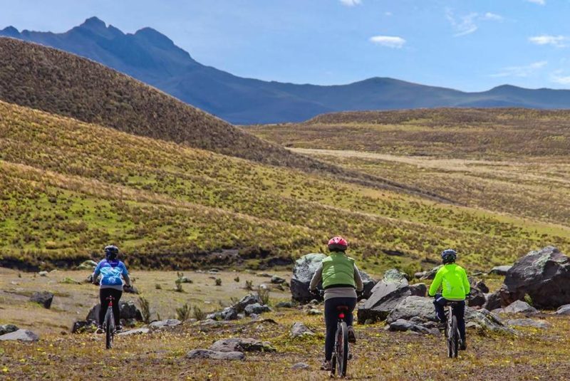 Sortie à vélo autour du volcan Pululahua - Equateur | Au Tigre Vanillé