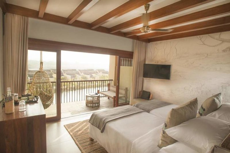 Chambre de l'hotel Meghauli Lodge Taj à Chitwan - Népal | Au Tigre Vanillé