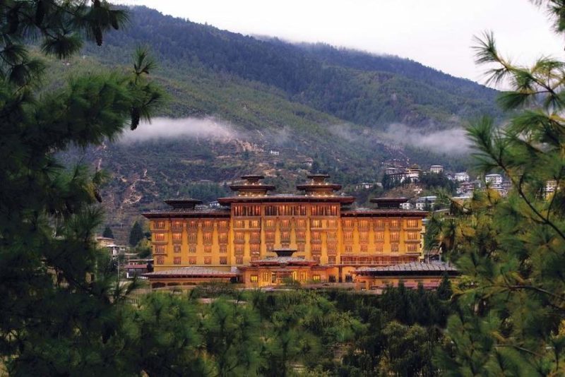 Séjour à l'hôtel Taj Tashi à Thimphu - Bhoutan | Au Tigre Vanillé