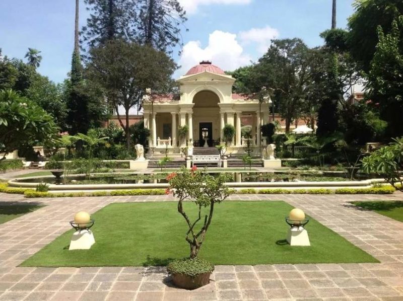 Jardin des Reves de Kathmandu dans le quartier de Thamel - Népal | Au Tigre Vanillé