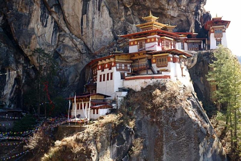 Grimper jusqu'au monastère de Taktshang - Bhoutan | Au Tigre Vanillé