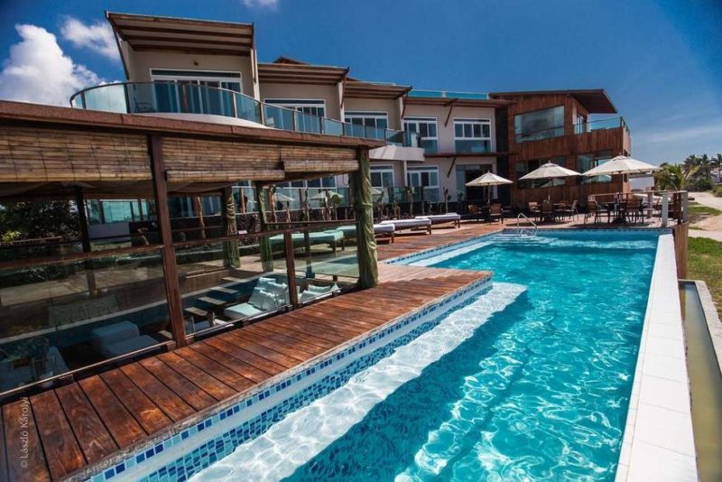 Piscine de l'hôtel Iguana Crossing sur Isabela dans les Galapagos - Equateur | Au Tigre Vanillé