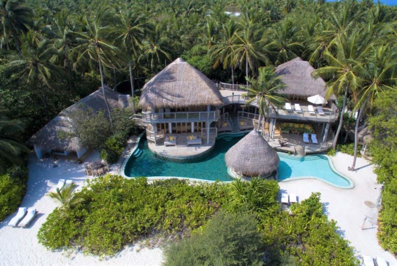 Villa plage de l'hotel Soneva Fushi - Maldives | Au Tigre Vanillé