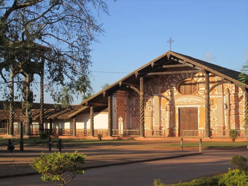 Eglise en bois de la mission jésuite de Conception - Bolivie | Au Tigre Vanillé