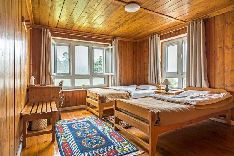Chambre de l'hotel Everest Summit Lodge à Lukla - Népal | Au Tigre Vanillé