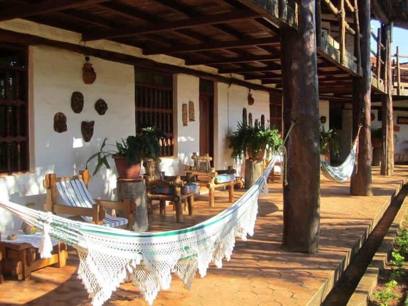 Jardin du Gran Hotel de Conception - Bolivie | Au Tigre Vanillé