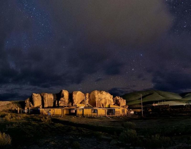 Vue depuis l'hotel Jardines Mallku dans le désert du Lipez- Bolivie | Au Tigre Vanillé