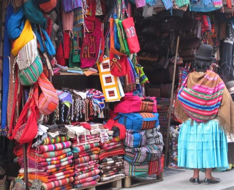 Marché coloré de La Paz - Bolivie | Au Tigre Vanillé