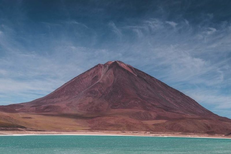 Laguna Verde dans le désert du Lipez- Bolivie | Au Tigre Vanillé