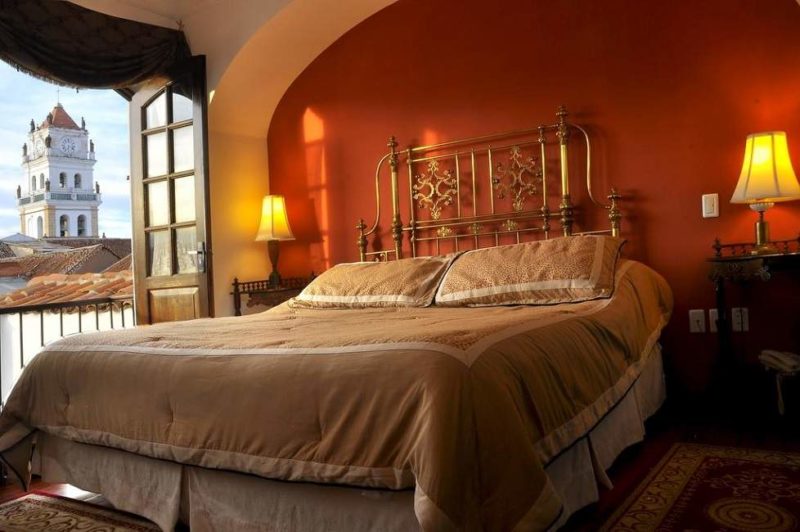 Chambre de l'hotel Parador Maria à Sucre- Bolivie | Au Tigre Vanillé