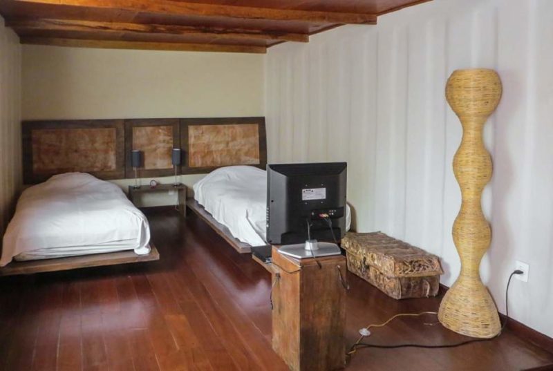 Chambre dans l'hotel Petite Porte dans le désert de sel d'Uyuni- Bolivie | Au Tigre Vanillé
