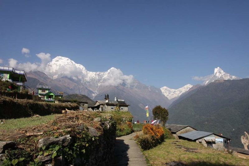 Randonnée à la journée au pied des Annapurna - Népal | Au Tigre Vanillé