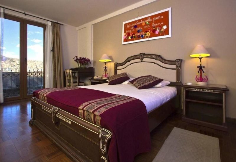 Chambre de l'hotel Rosario à La Paz - Bolivie | Au Tigre Vanillé