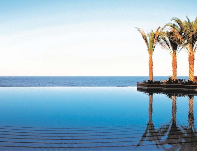 Piscine de l'hotel Shangri-la Al Husn de Mascate - Oman | Au Tigre Vanillé