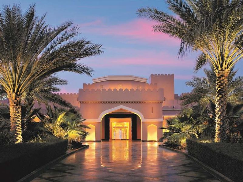 Jardin de l'hotel Shangri-la Al Husn de Mascate - Oman | Au Tigre Vanillé
