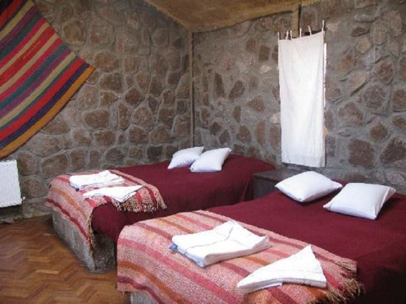 Chambre de l'hotel Tayka Desierto dans le désert du Lipez- Bolivie | Au Tigre Vanillé