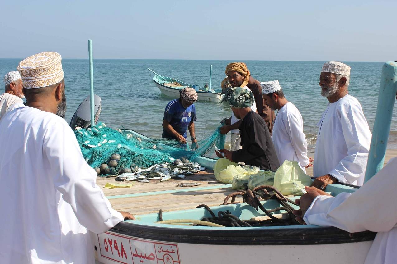 Pêcheurs de la côte omanaise - Oman | Au Tigre Vanillé