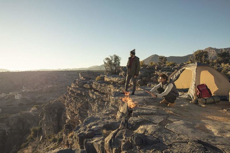 Trekking et marche dans le Jebel Shams - Oman | Au Tigre Vanillé