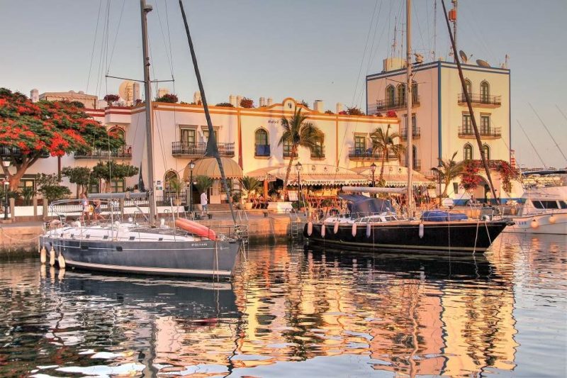 Le port deMogan à Gran Canaria - Îles Canaries | Au Tigre Vanillé