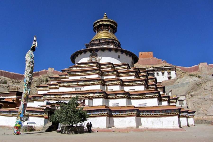 monastere-kumbum-bouddha-stupa-tibet Stupa au monastère de Kumbum - Tibet | Au Tigre Vanillé
