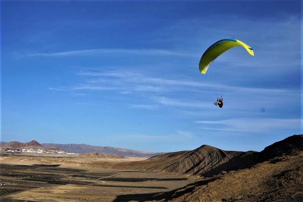 Parapente, sport et aventure à Ténérife - Îles Canaries | Au Tigre Vanillé