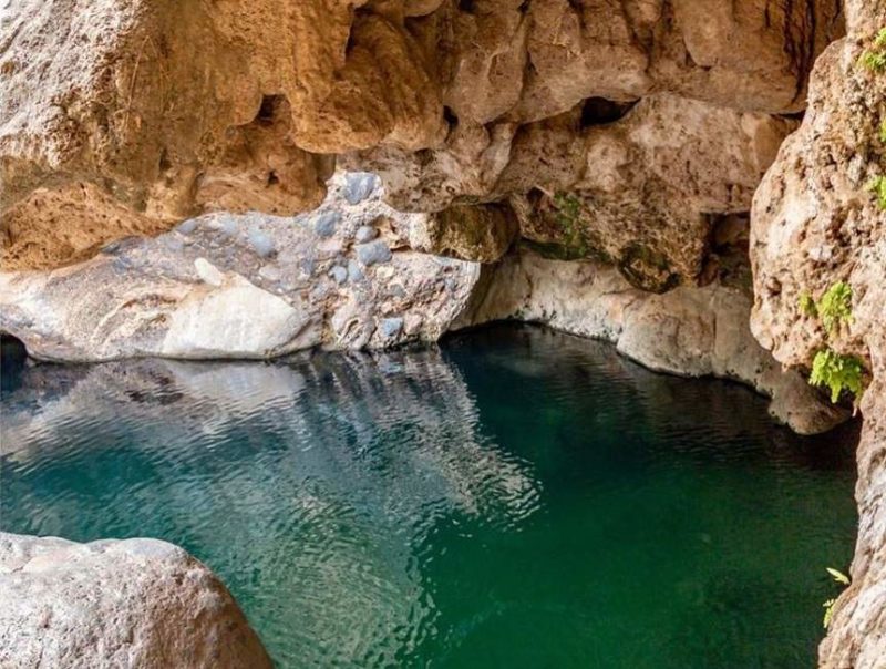 wadi-shab-marche-canyon-oman Marche jusqu'au Wadi Shab - Oman | Au Tigre Vanillé