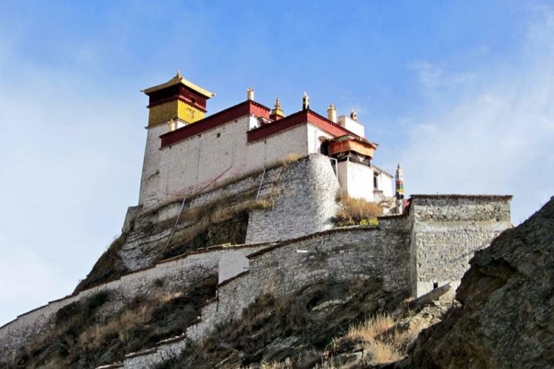 Forteresse de Yongbulakhang dans la vallée de Yarlung - Tibet | Au Tigre Vanillé