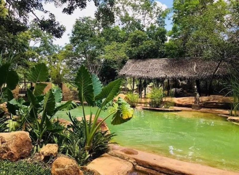 Piscine de l'hotel Ancient à Anuradhapura - Sri Lanka | Au Tigre Vanillé