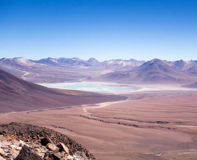 Lagune dans le désert d'Atacama - Chili | Au Tigre Vanillé