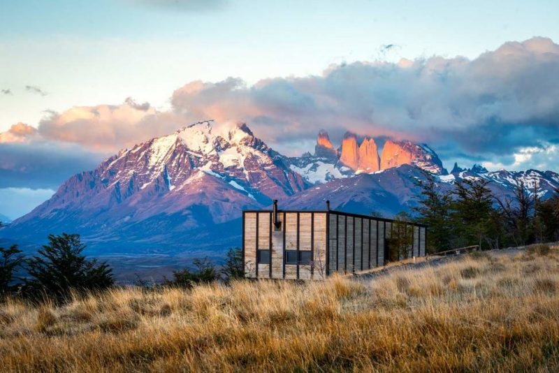 Vue depuis l'hôtel Awasi en Patagonie à Torres del Paine - Chili | Au Tigre Vanillé