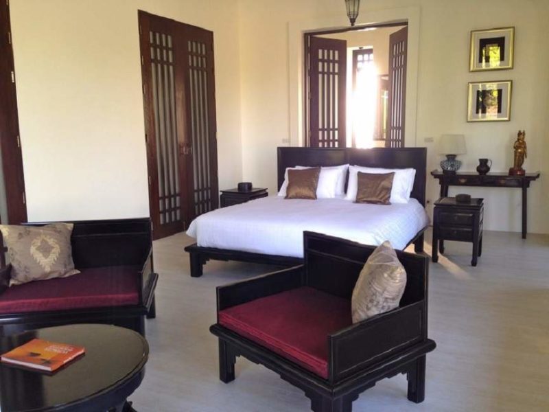 Chambre de l'hotel Bohemian Residence à Suphanburi - Thailande | Au Tigre Vanillé