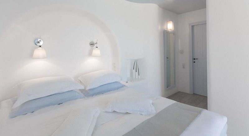 Chambre de l'hôtel Calme à Paros dans les Cyclades - Grèce | Au Tigre Vanillé