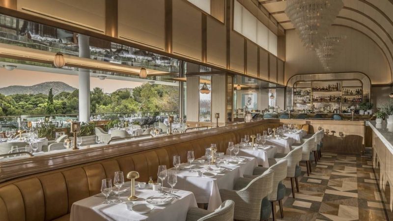 Brasserie de l'hôtel de Four Seasons à Athènes - Grèce | Au Tigre Vanillé