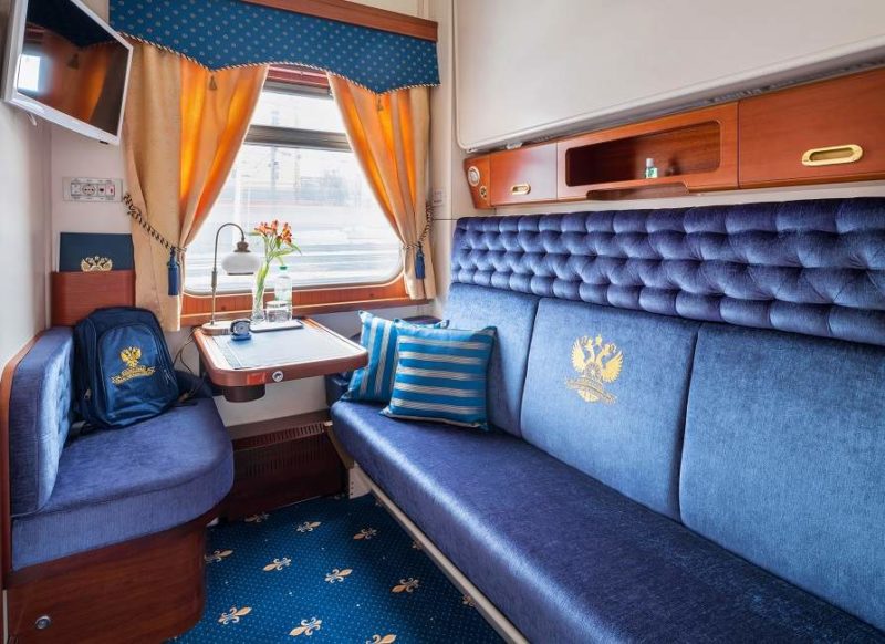 Wagon couchette du train Golden Eagle - Transsibérien - Russie | Au Tigre Vanillé