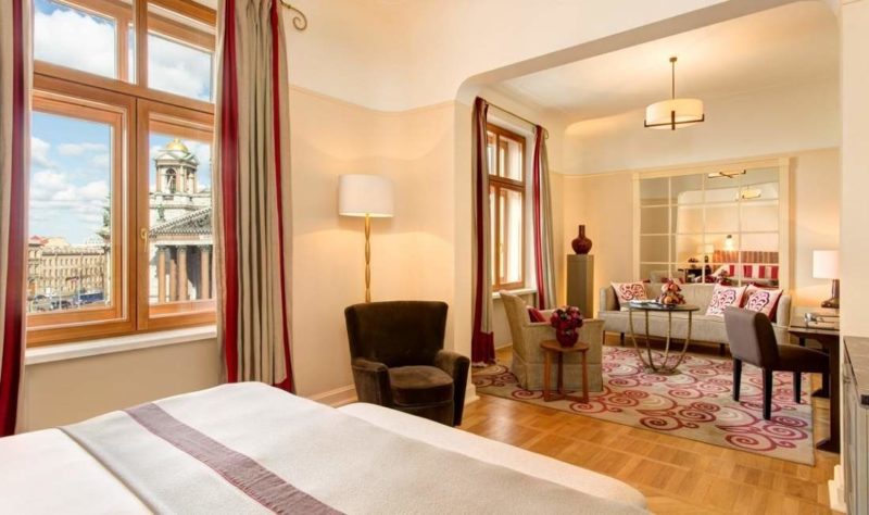Chambre de l'hôtel Astoria à St-Pétersbourg - Russie | Au Tigre Vanillé