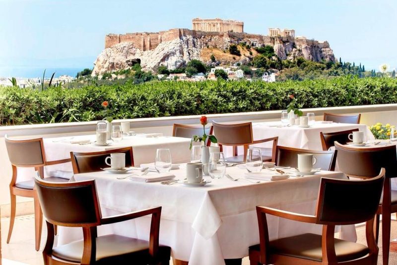 Rooftop de l'hôtel de Bretagne à Athènes - Grèce | Au Tigre Vanillé