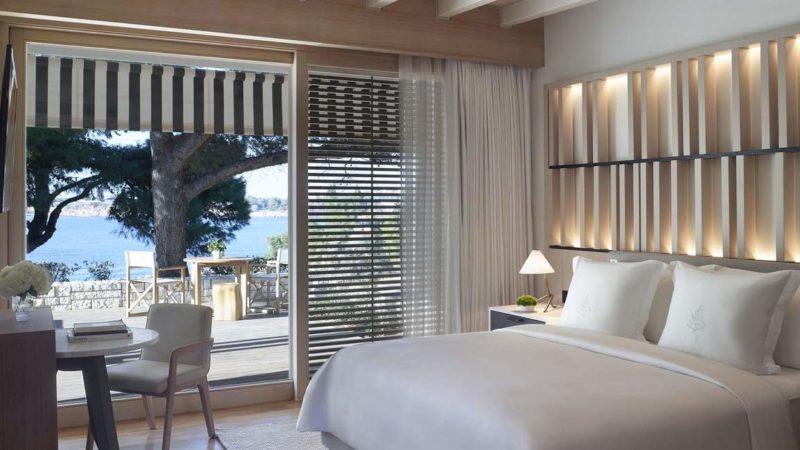 Chambre de l'hôtel de Four Seasons à Athènes - Grèce | Au Tigre Vanillé