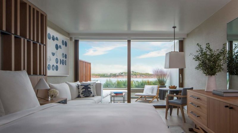 Chambre avec balcon de l'hôtel de Four Seasons à Athènes - Grèce | Au Tigre Vanillé