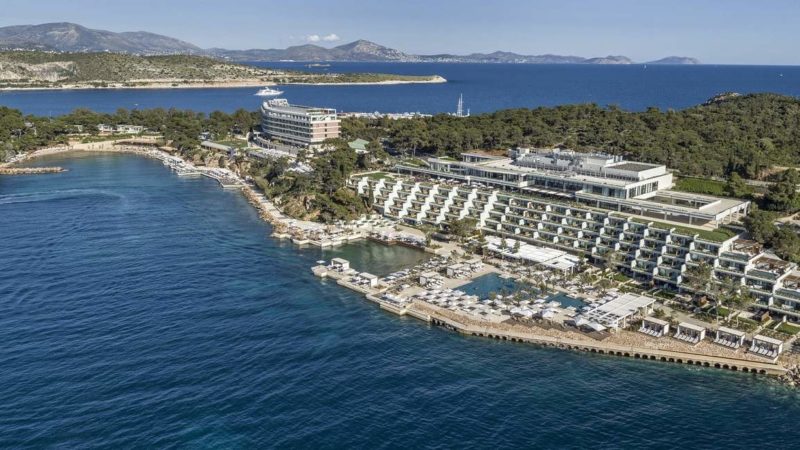 Vue aérienne de l'hôtel de Four Seasons à Athènes - Grèce | Au Tigre Vanillé