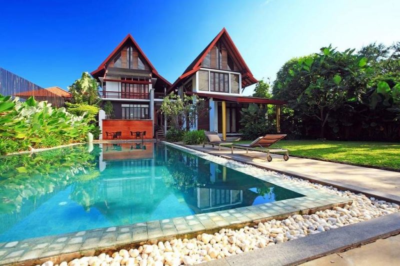 Piscine de l'hôtel Iudia à Ayutthaya - Thailande | Au Tigre Vanillé